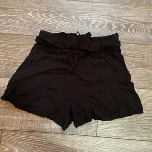 Drdigo Rein Small Black Flowy Shorts With Pockets
